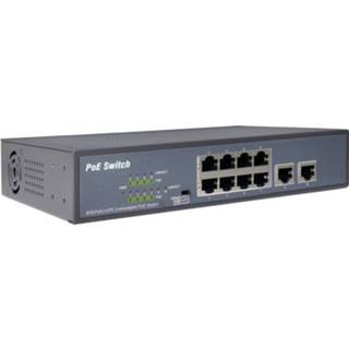 👉 Netwerk-switch Digitus DN-95323-1 Netwerk switch RJ45 8 + 2 poorten 10 / 100 Mbit/s 4016032457862