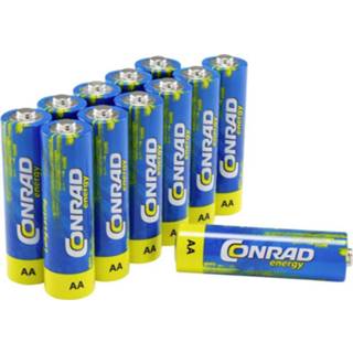 Batterij alkaline Conrad energy LR06 AA (penlite) 2900 mAh 1.5 V 12 stuk(s) 4053199998067