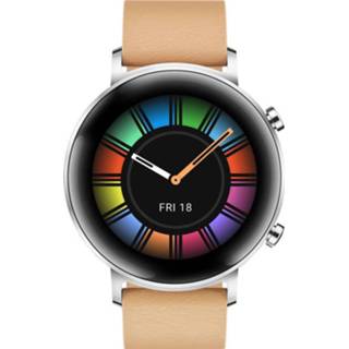 👉 Watch beige m HUAWEI GT 2 (42 mm) Smartwatch 6901443329991