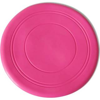 👉 Frisbee TPR One-Size fel roze 1 hondentrainingsspeelgoed