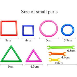 👉 368pcs DIY Bouwstenen Gesp Smart Stok Plastic Blokken Verbeelding Creativiteit Educatief Speelgoed Voor Baby Kinderen Nieuwe - 240pcs