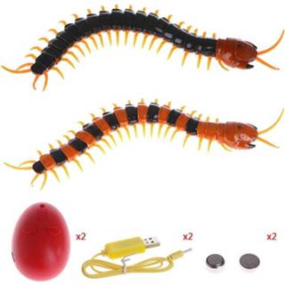 👉 Afstandsbediening groen kinderen Dier Centipede Griezelig-crawly Prank Funny Speelgoed Cadeau Voor - 8719952111390