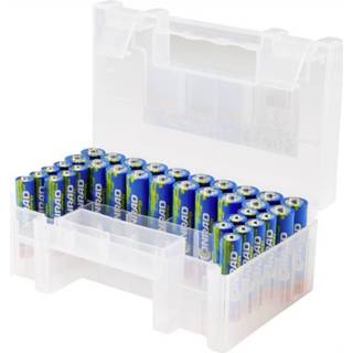 👉 Conrad energy CE-2206315 Batterijset AA, AAA 34 stuk(s) Incl. box 4064161015569
