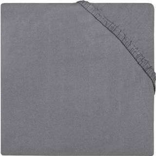 Hoeslaken grijs beide Dark Grey Jollein Jersey 40 x 80 cm 8717329355729