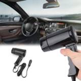 👉 Drop ShiP Portable 12V Car-styling Hair Dryer Hot & Cold Folding Blower Window Defroster