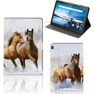 👉 Flipcase Lenovo Tablet M10 Flip Case Paarden 8720215000658