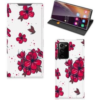 👉 Rood Samsung Galaxy Note 20 Ultra Smart Cover Blossom Red 8720215415063