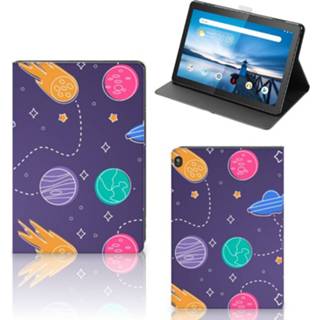 👉 Tablethoes Lenovo Tablet M10 Hoes met standaard Space 8720215439045