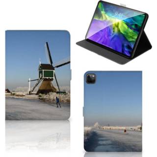 👉 Flipcase IPad Pro 2020 Tablet Flip Case Schaatsers 8720215596694