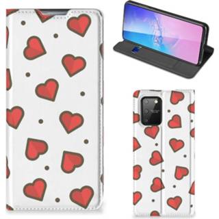 👉 Samsung Galaxy S10 Lite Hoesje met Magneet Hearts 8720215708295