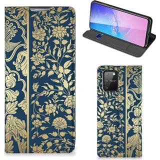 👉 Samsung Galaxy S10 Lite Smart Cover Golden Flowers 8720215656688