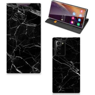 Standcase zwart marmer Samsung Galaxy Note 20 Ultra - Origineel Cadeau Vader 8720215667349
