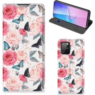 👉 Samsung Galaxy S10 Lite Smart Cover Butterfly Roses 8720215939910