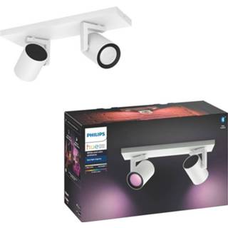 👉 Wit male Philips Hue spot Argenta 2x5,7W 8718696171585