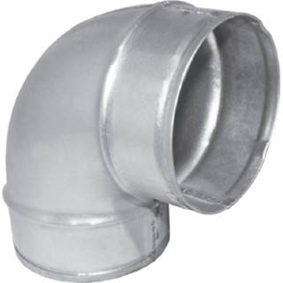 👉 Spirobuis staal Korte Bocht 90 Graden Haaks Voor Ø 200mm - Geperst 8438472845812