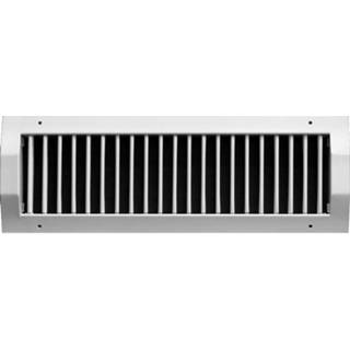 👉 Afvoer staal Enkel Instelbaar Kanaalrooster (buis Ø315mm - Ø900mm) 625 X 125mm Toevoer En 8438472891017