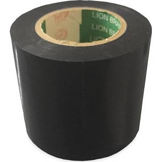 👉 Isolatietape zwart PVC kunststof Isolatie Tape - 50mm (10 Meter) 8438472851813