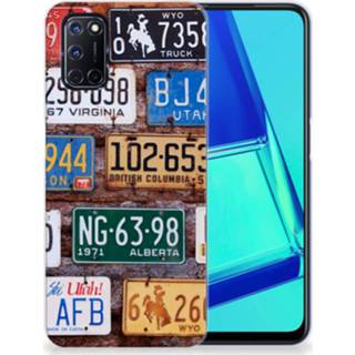 👉 Siliconen hoesje OPPP A52 | A72 met foto Kentekenplaten 8720215122817