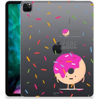 👉 Tablet cover roze IPad Pro 12.9 (2020) Donut 8720215000344