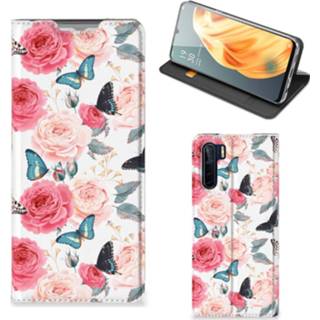 👉 OPPO Reno3 | A91 Smart Cover Butterfly Roses 8720215107166