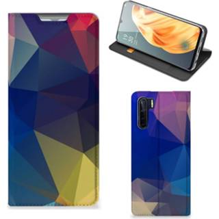 👉 Standcase OPPO Reno3 | A91 Stand Case Polygon Dark 8720215072556