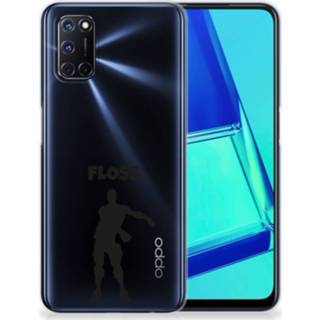 👉 Telefoonhoes OPPP A52 | A72 Telefoonhoesje met Naam Floss 8720215087505