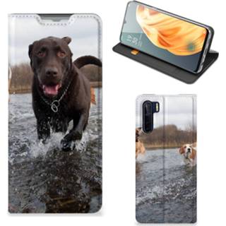 👉 OPPO Reno3 | A91 Hoesje maken Honden Labrador 8720215356335