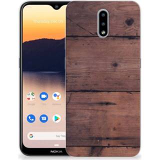 Nokia Bumper Hoesje Old Wood 2.3 Bumper hoesje Nokia 2.3 Old Wood 8720215349801