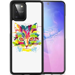 👉 Bumper hoesje Samsung Galaxy S10 Lite Cat Color 8720215389937