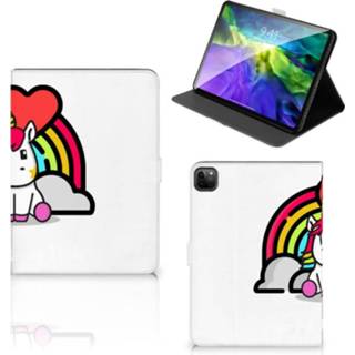 👉 Tablethoes IPad Pro 2020 Hippe Tablet Hoes Unicorn Cute 8720215378344