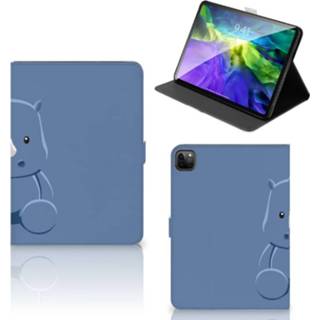 👉 Tablethoes baby's IPad Pro 2020 Hippe Tablet Hoes Baby Rhino 8720215387995