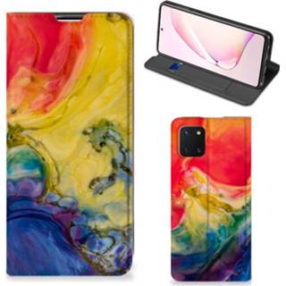 👉 Bookcase Samsung Galaxy Note 10 Lite Watercolor Dark 8720215538786