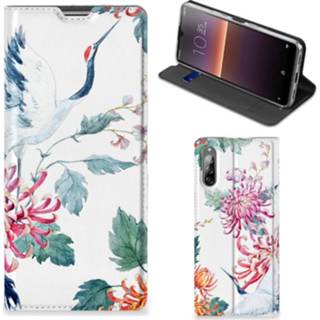 👉 Sony Xperia L4 Hoesje maken Bird Flowers 8720215295122