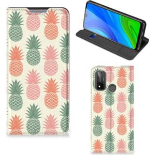 👉 Huawei P Smart (2020) Flip Style Cover Ananas 8720215329025