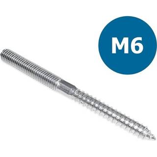 👉 Stok eind Stokeind Verzinkt Met Torx - M6 L = 80mm Per Stuk 8438472982012