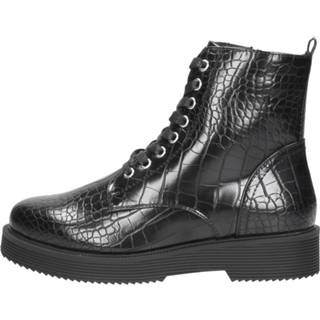 👉 Veterboots zwart vrouwen Sub55 - 2600010074107