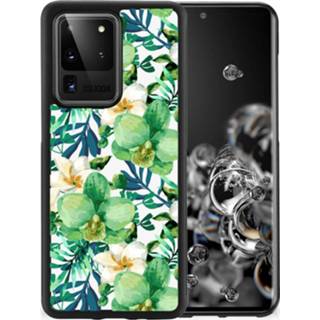 👉 Orchidee groen Samsung Galaxy S20 Ultra Skin Case 8720215860948