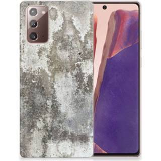 👉 Siliconen hoesje Samsung Note 20 TPU Beton Print 8720215992342