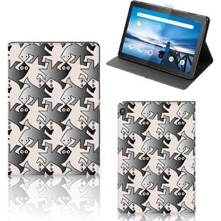 👉 Flipcase grijs Lenovo Tablet M10 Flip Case Salamander Grey 8720215992816