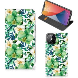 👉 Orchidee groen IPhone 12 Pro Max Smart Cover 8720215201796