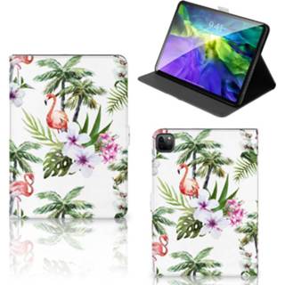 👉 Flipcase IPad Pro 2020 Flip Case Flamingo Palms 8720215166026