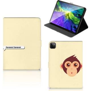 👉 Tablethoes IPad Pro 2020 Hippe Tablet Hoes Monkey 8720215315660