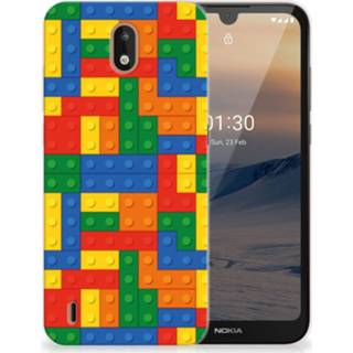 👉 Houten blok Nokia 1.3 TPU bumper Blokken 8720215269284