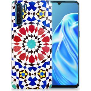👉 Siliconen hoesje OPPP A91 TPU MozaÃ¯ek 8720215784923