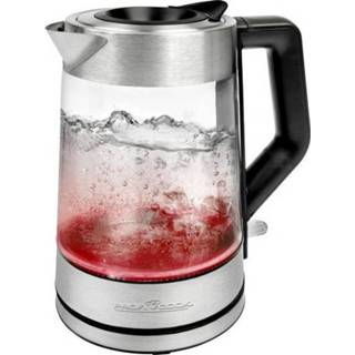 👉 Waterkoker glas RVS Profi Cook WKS 1190 Snoerloos Glas, 4006160119008