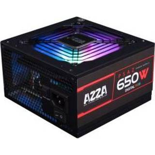 👉 Netvoeding zwart Azza PSAZ-650W(ARGB) power supply unit 20+4 pin ATX 4712839557254