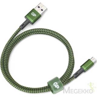 👉 Groen GP CM1B laad & Sync kabel 1m USB-A/Micro-USB High End 4891199190827