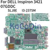 👉 Moederbord KoCoQin Laptop motherboard For DELL Inspiron 14R 3421 5421 Core SR0U4 I3-2375M Mainboard CN-07GDDC 07GDDC 12204-1 SLJ8E