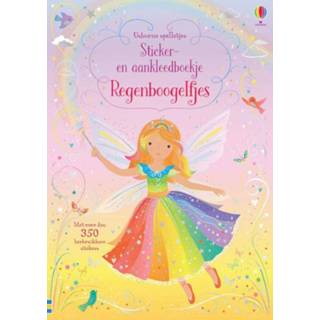 👉 Regenboogelfjes. Sticker- en aankleedboek, Paperback 9781474981606