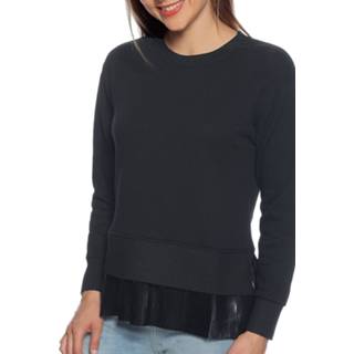 👉 Sweatshirt zwart XS vrouwen dameskleding Herrlicher in voor Dames, grootte: 4053192525291